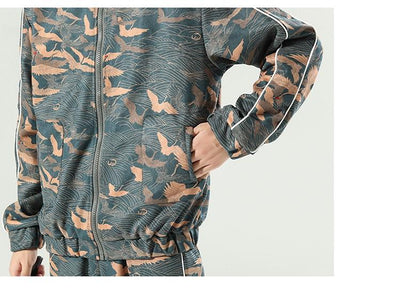 Chaqueta Hombre Estilo Chino Talla Grande Suelta y Cómoda - Image 12