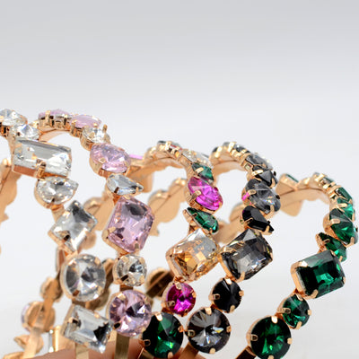 Diadema de Cristal Coreana con Pedrería Brillante - Image 3