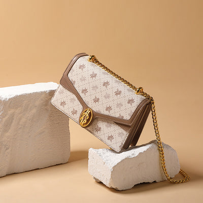 Bolsa Mensajero Cuadrada Pequeña con Cadena - Estilo Moderno - Image 10