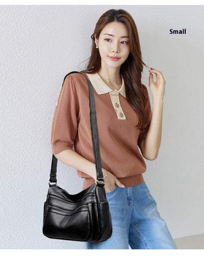 Bolso Mensajero de Cuero Genuino Primera Capa - Estilo Profesional - Image 23