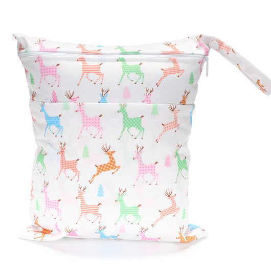 Bolsa de Pañales con Estampado Digital y Doble Bolsillo - Image 13