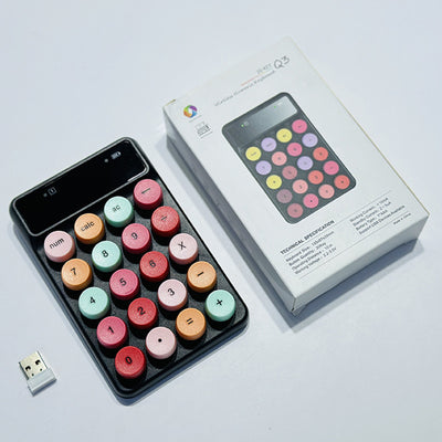 Teclado Inalámbrico Portátil Q3 Colores Macaron - Image 16