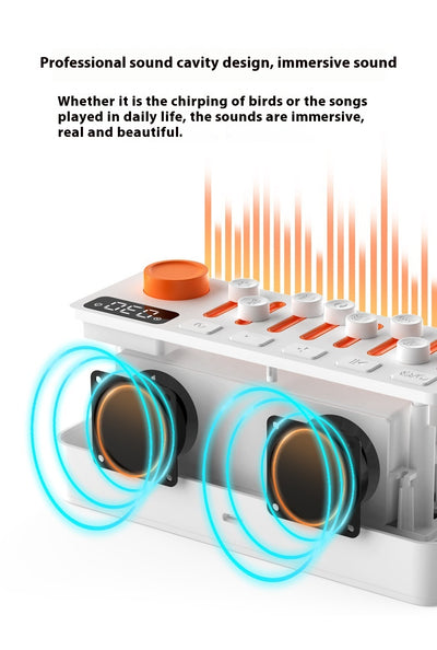 Máquina de Sonidos Blancos con Luz RGB Bluetooth - Lámpara Atmosférica 7 Colores - Image 19