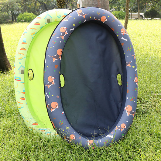 Hamaca Flotante Inflable para Perros - Piscina Refrescante para Mascotas - Image 19