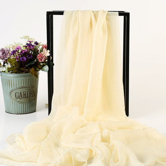 Pañuelo de Seda Simulada para el Sol - Chal Protector UV para Mujer - Image 29