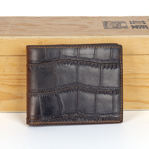 Cartera de Cuero Vacuno Primera Capa Horizontal Plateada