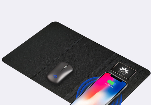 Mousepad Inalámbrico Plegable con Carga Rápida y Luz LED Publicitaria - Image 5