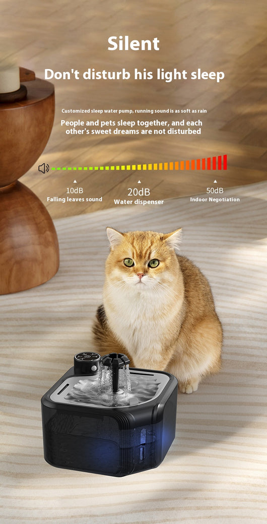Dispensador Automático de Agua para Mascotas con Tecnología de Inducción Inalámbrica - Image 23