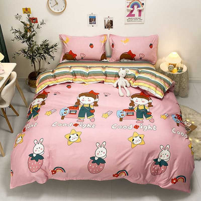 Conjunto de 4 Piezas en Algodón Estampado con Acabado Satinado - Image 13