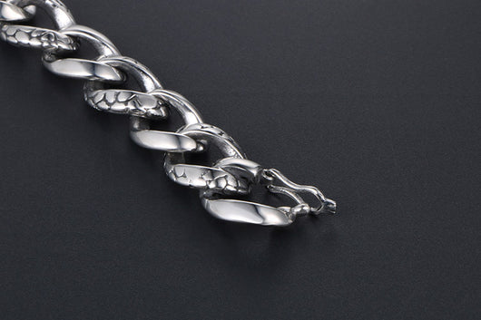 Pulsera de Acero Titanio Gótica Vintage con Estilo Creativo - Image 13