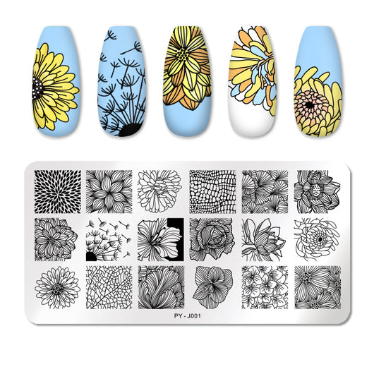 Plantilla de Estampado para Manicura - Image 3