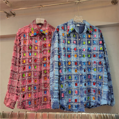 Cardigan Largo con Borlas y Manga Larga para Mujer