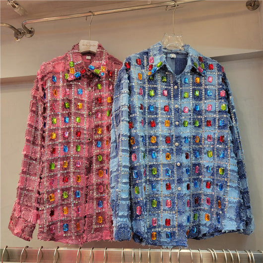 Cardigan Largo con Borlas y Manga Larga para Mujer