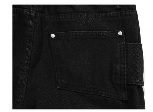 Jeans con Diseño de Cierre Dividido Estilo Urbano - Image 16