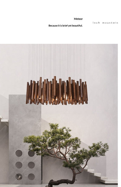 Lámpara Colgante Minimalista Moderna - Diseño Chino Contemporáneo para Salas y Comedores - Image 25