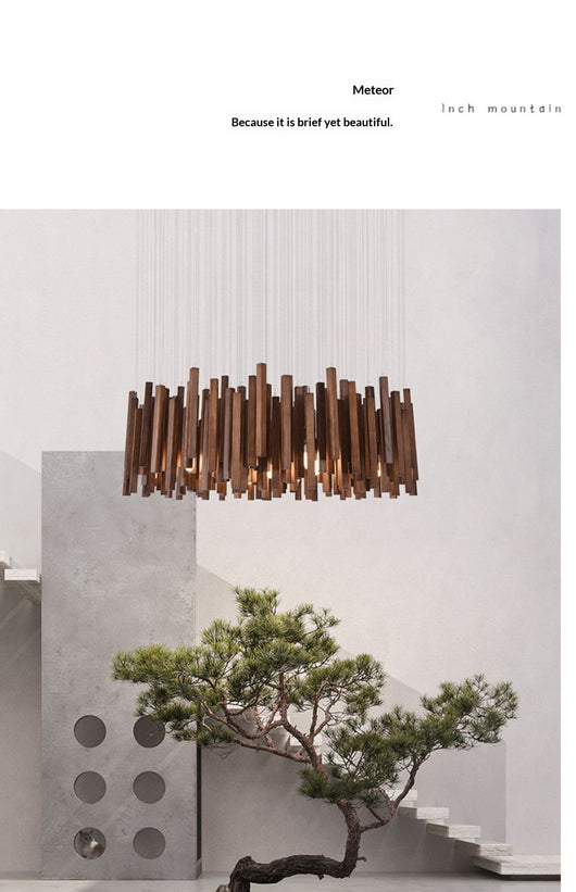 Lámpara Colgante Minimalista Moderna - Diseño Chino Contemporáneo para Salas y Comedores - Image 25