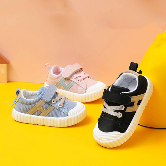 Zapatos Suave para Bebé Niño - Lona Antideslizante Primeros Pasos - Image 5