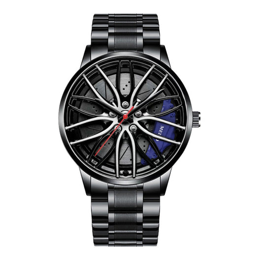 Reloj Automático para Hombre con Diseño de Rueda y Acabado Chapado al Vacío - Image 4