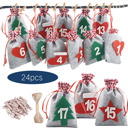 Paquete de Regalos Navideños con Bolsillo Portátil - Image 11