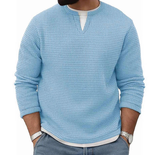 Conjunto Térmico de Dos Piezas Cuello Redondo Manga Larga para Hombre