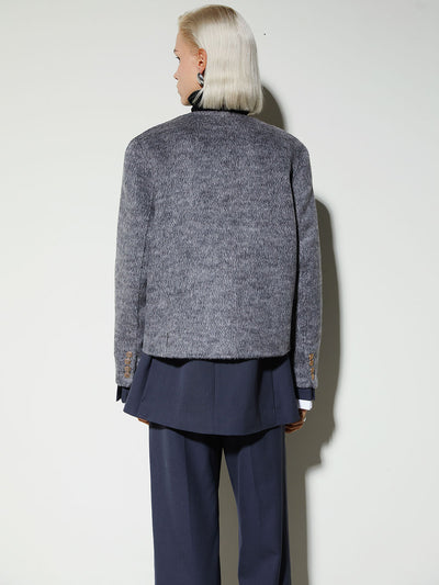 Suéter de Lana Cuello Redondo Elegante para Mujer - Image 3