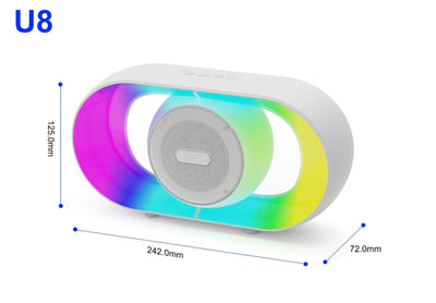 Lámpara Ambiental Portátil RGB con Parlante Bluetooth para Camping - Image 9