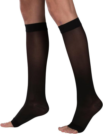 Medias de Compresión Minimalista para Mujer - Diseño Liso y Ultradelgado - Image 6