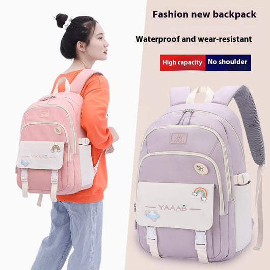 Chaqueta Impermeable de Moda Casual para Estudiantes de Secundaria - Image 2