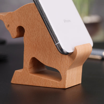 Soporte Personalizado para Teléfono en Madera de Haya con Monedero Integrado - Image 21