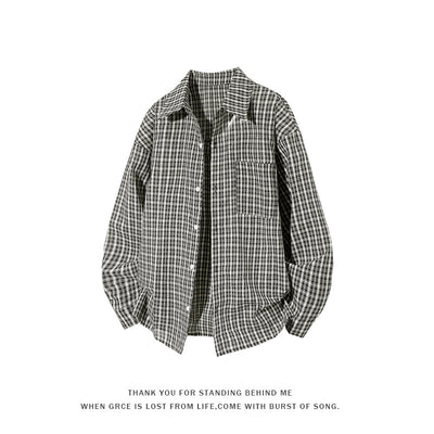 Camisa de Cuadros Manga Larga Tallas Grandes para Hombre - Image 6