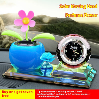 Adorno Perfumado para Auto con Cabeza Móvil y Cristal Tallado - Image 7