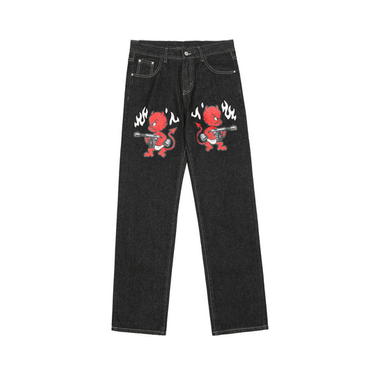 Pantalones Rectos Sueltos Tendencia Otoño Casual - Image 11