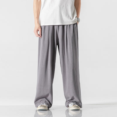 Pantalones Anchos de Lino y Algodón para Tallas Grandes - Cómodos y Transpirables - Image 13