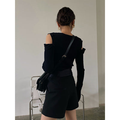 Conjunto de Punto Liso Versátil con Múltiples Formas de Uso - Image 5
