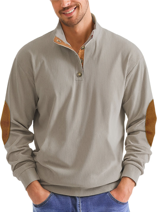 Suéter Casual de Cuello Alto para Hombre - Otoño e Invierno - Image 16