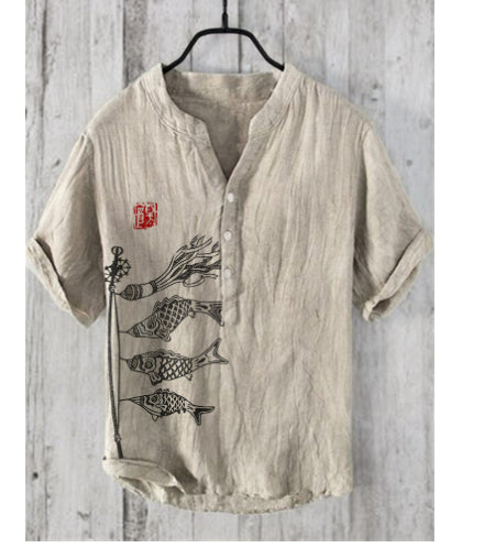 Playera de Manga Larga Estampado 3D para Hombre - Image 7