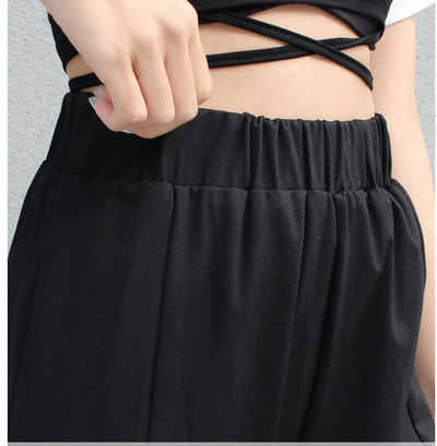 Pantalón Cintura Alta con Letras Estampadas y Aberturas - Image 18