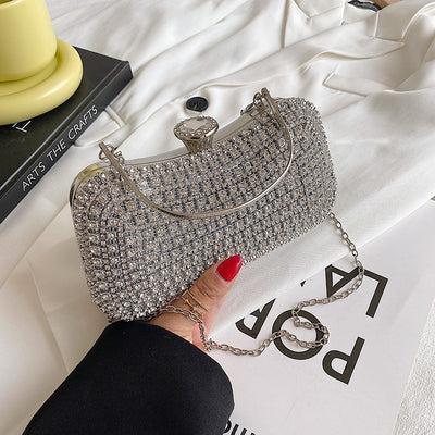 Bolso Mensajero Cuadrado Brillante para Fiestas y Eventos - Image 6