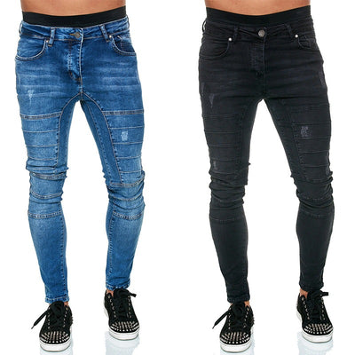 Jeans Skinny Rotos Hip-hop para Hombre
