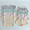Pijama Infantil de Rayas Transpirable - Shorts y Camiseta de Manga Corta