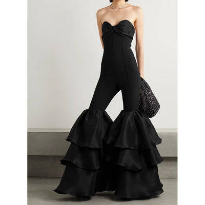 Jumpsuit Elegante Tubo con Diseño Bandage para Mujer - Image 5