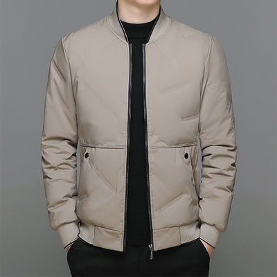 Chaqueta de Plumas para Hombre - Abrigo Casual Deportivo Impermeable