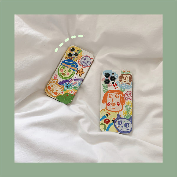 Funda Protectora de Silicona con Diseño Anime Kawaii - Estilo Japonés y Coreano