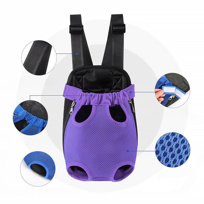 Mochila Transportadora para Perros Pequeños - Portabebé Respirable para Mascotas - Image 4