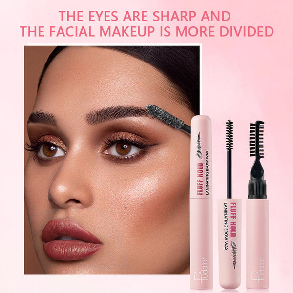 Crema Modeladora de Cejas Doble Punta - Incolora y Larga Duración