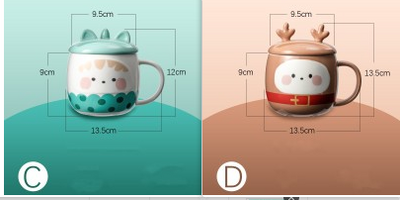 Taza de Cerámica Grande con Diseño Kawaii para Niñas - Image 8