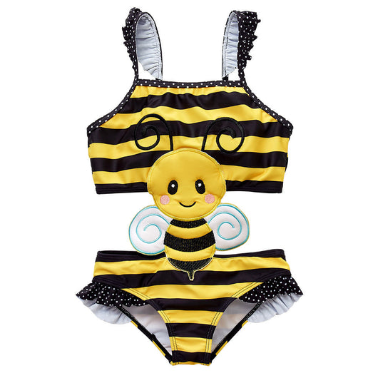 Traje de Baño Enterizo para Niñas - Diseño Fuente Térmica - Image 6