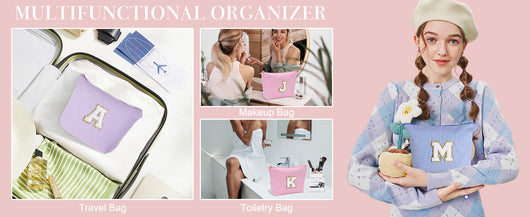 Neceser de Viaje Bordado con Letras - Organizador Portátil - Image 9