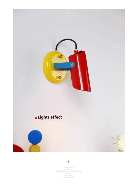 Lámpara de Pared Bauhaus con Acento Oriental Retro - Image 13