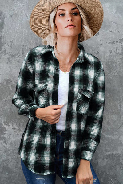 Cardigan Holgado de Cuello Abierto Talla Media - Image 11
